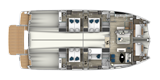 5 cabin + 2 crew